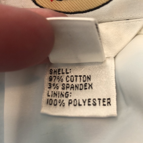 Vtg TALBOTS Size 12 Geometric Groovy Design Shapes Line Cotton Stretchy $108 NEW - Picture 11 of 14